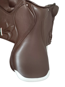 Silla de Montar Inglesa de Cuero Genuino de Alta Calidad para Caballo con Color y Talla Personalizables - Product Image 5