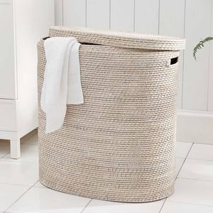 Handcrafted rattan bin <b>hamper</b> <b>for</b> laundry storage & organization natural <b>basket</b> bins <b>cheap</b> price - Product Image 3