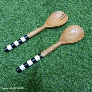 ช้อนตักน้ำผึ้งไม้แบบนำกลับมาใช้ใหม่ได้เป็นมิตรกับสิ่งแวดล้อมดีไซน์เรียบง่ายออกแบบได้ตามต้องการสำหรับซุปชากาแฟและอุปกรณ์เสริมที่หลากหลาย - Product Image 2