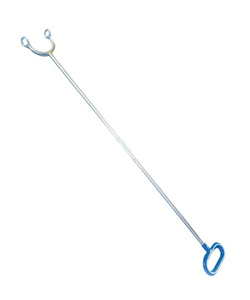 Gancho de ternero de vaca con muleta obstétrica Benesch / Kuhn en acero inoxidable para ganado, ganado, animales de granja, instrumentos veterinarios - Product Image 3