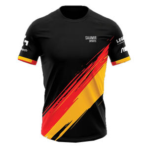 Full Sublimated Custom Design <b>Polo</b> <b>Shirt</b> Black and <b>Yellow</b> Design / Custom <b>Polo</b> <b>Shirt</b> with Custom Design and logo - Product Image 3