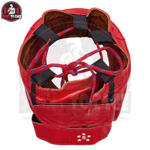 Protège-tête de boxe en cuir PU, protection intégrale du visage, ajustement réglable, absorption des chocs, protège-dents confortable à grande ouverture, qualité supérieure - Product Image 4