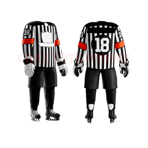 Nuevo diseño personalizado de alta calidad Jersey de hockey sobre hielo uniforme adultos equipo ropa deportiva precio al por mayor conjunto de malla transpirable - Product Image 1