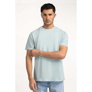 Camisetas Básicas 100% Algodón, Diseño Liso, Estampado Gráfico, Tejido de Punto de 240 Gramos, Modelo MN-TS-SS25-003 - Product Image 6