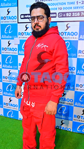 Chándal acampanado ajustado para hombre de calidad superior Logotipo personalizado Hip Hop Impreso Bordado Chándales de estilo más nuevo - Product Image 3