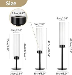 Handmade Classical <b>Christmas</b> Candlestick Holder <b>Set</b> of 3 High Quality <b>For</b> Festivals Decoration And <b>Gifting</b> of Other Occasion - Product Image 3