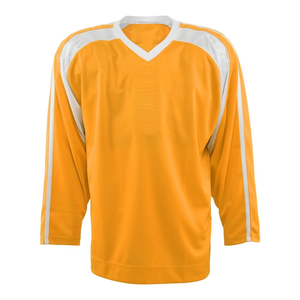 Vêtement de hockey sur glace pour hommes sur mesure en gros, uniforme de collège, jersey en polyester bleu marine surdimensionné, vêtements de sport pour jeunes - Product Image 6