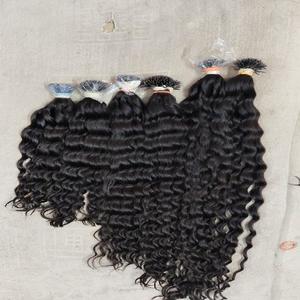 100% paquetes de cabello Remy indio Virgen sin procesar extensiones de cabello humano recto con ondas de agua sueltas profundas - Product Image 1