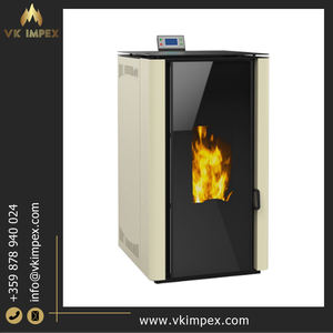 Alta calidad 1,3-4,4 kg/h Pellets Consumo 93.3% Eficiencia Estufa de pellets independiente Calefacción moderna única Precio razonable - Product Image 2