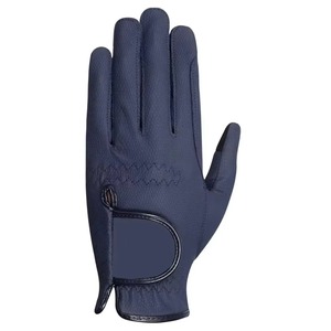 Gants d'équitation d'hiver à prix raisonnable, nouvelle arrivée, gants à boucle et crochet, gants en cuir légers à doigts entiers - Product Image 1