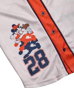 Camisetas de béisbol personalizadas para jóvenes, uniforme de equipo, impresión bordada, venta al por mayor, ropa deportiva, camisetas de béisbol de fábrica - Product Image 2