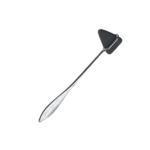 ADAN INSTRUMENTS Marteau de percussion de haute qualité, outil de diagnostic neurologique, manche en métal, embout en caoutchouc noir, certifié CE - Product Image 2