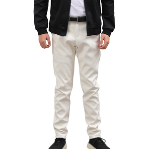 กางเกงหนังวัวสำหรับผู้ชาย, กางเกงแฟชั่นสตรีทแวร์ - Product Image 1