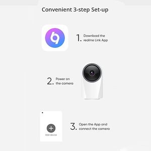 Caméra IP REA Smart RMH2001 blanche à 360 degrés pour la surveillance - Product Image 6