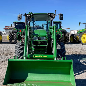 Tracteur agricole compact Johnn Deerre 5090M 4WD de qualité supérieure à vendre, utilisé pour l'agriculture et l'élevage, puissance nominale de 90 ch - Product Image 2