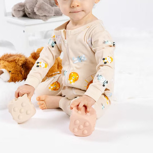 Vêtements adaptatifs de haute qualité, 100% coton, pull à bulles pour tout-petits, jersey, barboteuse surdimensionnée, besoins spéciaux, utilisation hospitalière, patient - Product Image 5