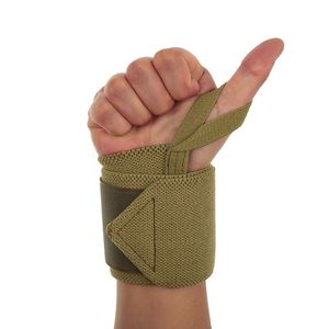 High Quality Custom Sports Elastic Stretchy <b>Weight</b> Lifting Wrist Support Wrap Band Safety <b>Gloves</b> for Gym Weightlifting Training - Product Image 2
