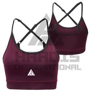 Pakistán Fabricación Ropa atlética Mujeres Sujetador deportivo de alto impacto Soporte medio Sujetador deportivo sin costuras - Product Image 6