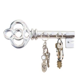 Cổ Điển <span class=keywords><strong>Brass</strong></span> Cá Tường Người Giữ Chìa Khóa Trang Trí Kim Loại Móc Chìa Khóa Với 5 <span class=keywords><strong>Hooks</strong></span> Đối Với Trang Trí Nội Thất Thủ Công Vàng Tường Giá Chìa Khóa - Product Image 6