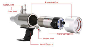 Hochpräzises industrielles stationäres Pyrometer für die genaue Messung der Stahl temperatur - Product Image 4
