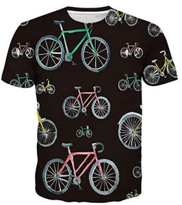 Personalizado al por mayor 100% poliéster sublimación camiseta hombres impreso personalizado manga corta Oem sublimación camisetas - Product Image 2