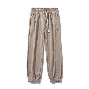 กางเกงวอร์มลำลองสำหรับผู้ชายกางเกงแฟชั่นทรงหลวมเอวยางยืดระบายอากาศเป็นมิตรกับสิ่งแวดล้อม - Product Image 3