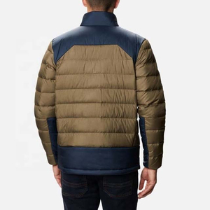 2025 High Street Style Men's Custom Design Hooded Quilted Padded Puffer Jacket <b>Waterproof</b> <b>Winter</b> <b>Coat</b> for Outdoor Wear Front - Product Image 6