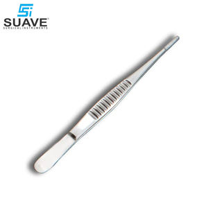 ราคาขายส่งคีมเนื้อเยื่อผ่าตัดรูปทรงตรงคีมวัสดุสแตนเลสโดย SUAVE เครื่องมือผ่าตัด - Product Image 3