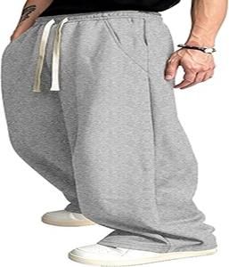 Pantalones Holgados Clásicos Ligeros de Alta Calidad con Cierre Elástico y Cordón para Hombre - Product Image 6