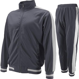 ชุดวอร์มเข้ารูปสำหรับเข้ายิมของผู้ชายกางเกงวอร์มมีฮู้ดสำหรับวิ่งจ๊อกกิ้งลายทางสำหรับฤดูหนาว - Product Image 1