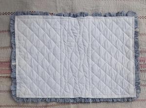 Haute qualité main bloc imprimé tissu matelassé thé caboteur ensemble avec passepoil tapis maison et Restaurant Table accessoires tapis - Product Image 4