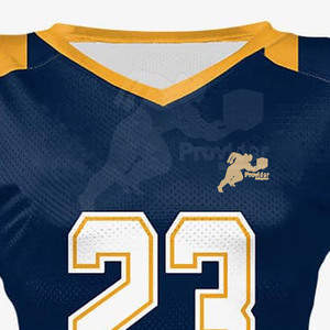 Camiseta de Fútbol Americano Personalizada, Talla Grande, Mangas Cortas, Fabricada en Fábrica, Logotipo OEM Sublimado, Spandex/Poliéster, Color Personalizado - Product Image 5