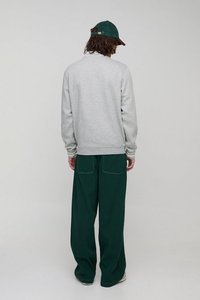 Sweat-shirt à col rond pour homme 50% coton 50% polyester 500 gsm polaire à manches longues en mélange de coton pull pour homme - Product Image 5