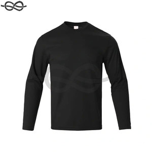 Camiseta de manga larga para hombre, camiseta atlética ligera que absorbe la humedad, para correr, gimnasio, entrenamiento, secado rápido - Product Image 1