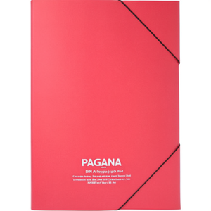 PAGNA DIN <b>A4</b> Polypropylene Red Corner Clamp File <b>Folder</b> Accessory - Product Image 3