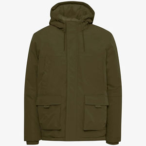 OEM de diseño personalizado de diseño de moda desmontable capucha chaquetas al aire libre recortada abrigo de invierno Parka chaqueta acolchada para los hombres - Product Image 1
