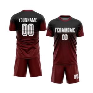 Uniforme de football personnalisé par sublimation - Manches courtes, respirant et léger, design imprimé, fabrication en gros avec marque personnalisée - Product Image 6
