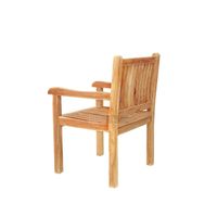 Juego de Muebles de Restaurante de Diseño Moderno y Minimalista en Madera de Teca de Alta Calidad, a un Precio Mayorista Más Económico