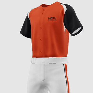 Uniforme de béisbol con diseño de logotipo personalizado Conjuntos cómodos ligeros y transpirables a un precio razonable - Product Image 5