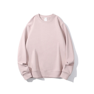 เสื้อสเวตเตอร์คอกลมสำหรับผู้ชายเสื้อสเวตเชิ้ตคอกลม380ไหล่ปล่อยชายเสื้อกันหนาวโลโก้ตามสั่งสำหรับฤดูหนาว - Product Image 2