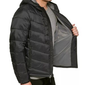 Vente en gros OEM nouveau design manteau en duvet tendance pour hommes veste en duvet en polyester matelassé imperméable veste en duvet la plus vendue manteau de rue populaire - Product Image 2