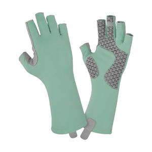 Gants de pêche respirants antibactériens 50 avec sangle de poignet réglable, rembourrage protecteur, grande taille, haute qualité, en promotion à prix abordable - Product Image 1