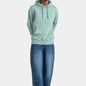 Mens High Quality Cotton Pullover <b>Hoodie</b> <b>Soft</b> Warm Breathable 3D Embroidery Solid Custom Logo Sweatshirt OEM ODM Manufacturer - Product Image 1