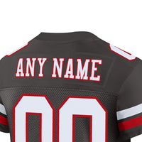 Jersey Rugby Pria Nyaman dan Bernapas Ukuran Besar, Dapat Dicetak Sesuai Pesanan, Kualitas Tinggi, Bahan 100% Poliester