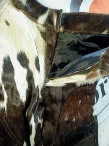 Pantalones Cortos Casuales de Hombre Personalizados de Piel con Pelo de Vaca en la Cintura Media, Transpirables, con Cordón, Cremallera, Resistentes al Viento, de Secado Rápido y con Bolsillos Laterales - Product Image 6