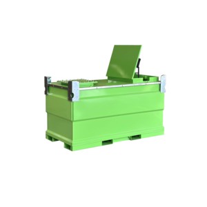 Réservoir <span class=keywords><strong>de</strong></span> stockage <span class=keywords><strong>de</strong></span> carburant autoportant à double paroi en acier au carbone Fuel Cube 1000 litres - Product Image 4