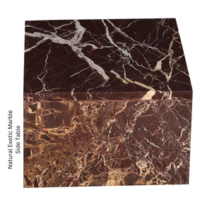 โต๊ะข้างเตียงสไตล์มินิมอลทำมือทันสมัย ทนทาน หินอ่อนธรรมชาติ เหมาะสำหรับห้องนอน ห้องรับประทานอาหาร ห้องนั่งเล่น บ้านสไตล์ฟาร์มเฮาส์ โรงแรม และบ้านพัก - Product Image 4