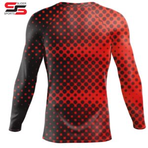 Rashguard à manches longues pour le surf Mma Bjj avec logo personnalisé imprimé par sublimation de qualité supérieure Oem Rashguard - Product Image 2