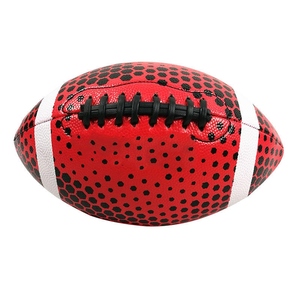 Ballon de football américain en cuir PU PVC personnalisé en gros, qualité de jeu supérieure, durable, avec un matériau doux et confortable - Product Image 2