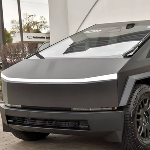 2024 Tesla cybertruck AWD รถซีดานไฟฟ้าส่งฟรี1,400mi เกียร์อัตโนมัติสองไดรฟ์ R18ลิเธียมหนังมือซ้าย